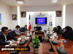 بیست و دومین جلسه شورای پژوهشی و اولین کارگروه تعلیم و تربیت دانشگاه فرهنگیان گلستان برگزار شد 3