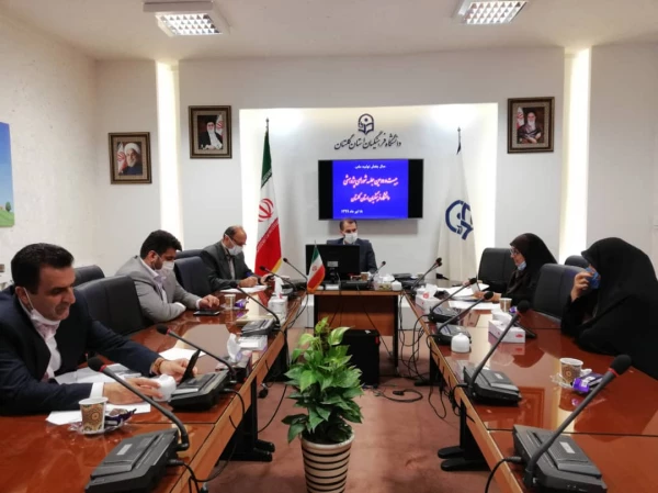 بیست و دومین جلسه شورای پژوهشی و اولین کارگروه تعلیم و تربیت دانشگاه فرهنگیان گلستان برگزار شد 3