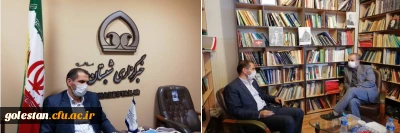 به مناسبت روز خبرنگار صورت پذیرفت:

حضور دکتر مازندرانی سرپرست دانشگاه فرهنگیان در دفتر خبرگزاری شبستان و روزنامه گلشن مهر گلستان