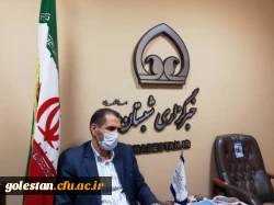 حضور دکتر مازندرانی سرپرست دانشگاه فرهنگیان در دفتر خبرگزاری شبستان و روزنامه گلشن مهر گلستان 6