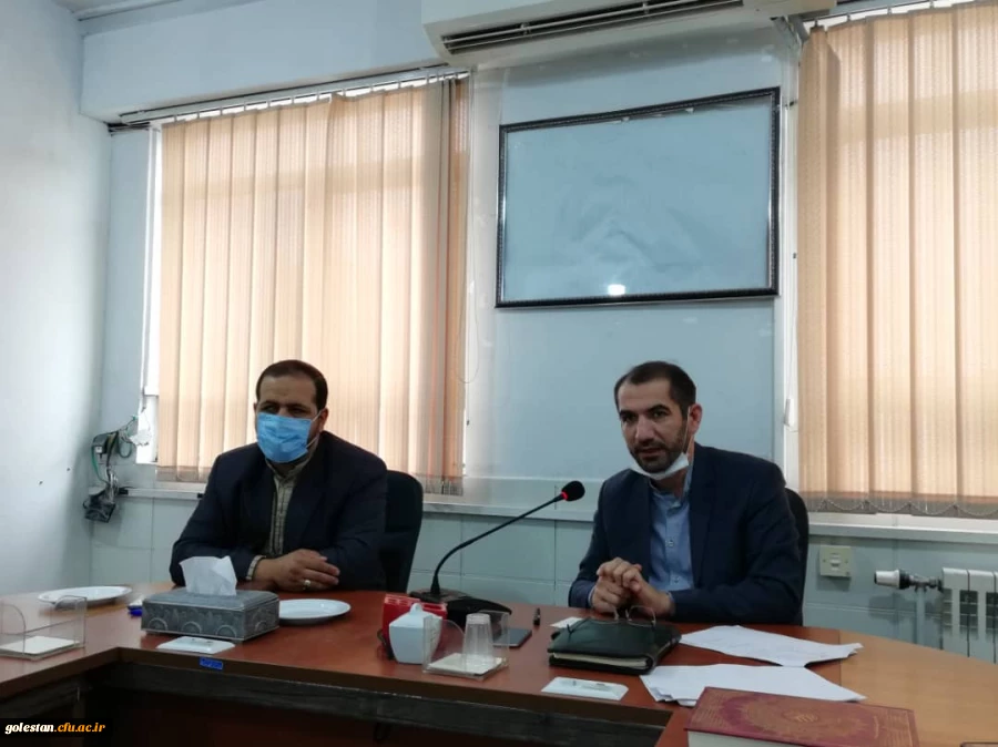 جلسه ویدئو کنفرانس اعضای ستاد جشنواره با مسئولین کانون بسیج فرهنگیان و معاونین پرورشی ادارات آموزش و پرورش استان گلستان 2
