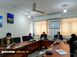 جلسه ویدئو کنفرانس اعضای ستاد جشنواره با مسئولین کانون بسیج فرهنگیان و معاونین پرورشی ادارات آموزش و پرورش استان گلستان 3