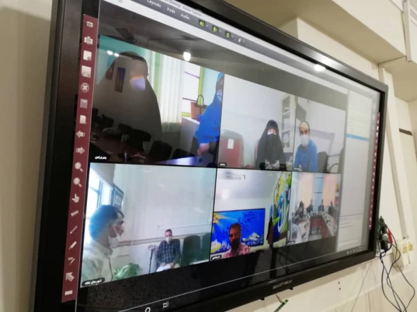 جلسه ویدئو کنفرانس اعضای ستاد جشنواره با مسئولین کانون بسیج فرهنگیان و معاونین پرورشی ادارات آموزش و پرورش استان گلستان 4