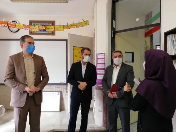 بازدید سرپرست دانشگاه فرهنگییان استان گلستان از مرکز آموزشی استثنایی فدک شهرستان گرگان 2