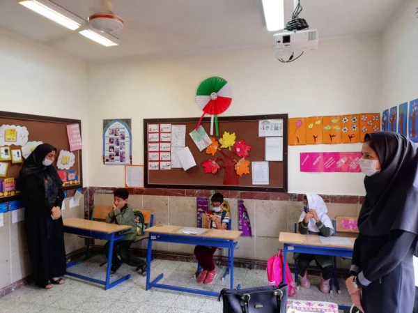 بازدید سرپرست دانشگاه فرهنگییان استان گلستان از مرکز آموزشی استثنایی فدک شهرستان گرگان 3