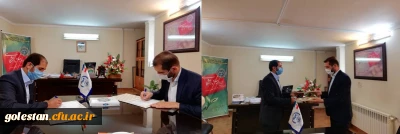 در راستای تقویت فعالیت های مشترک آموزشی، پژوهشی و فرهنگی صورت پذیرفت:

انعقاد تفاهم نامه همکاری دانشگاه فرهنگیان و جهاددانشگاهی استان گلستان
