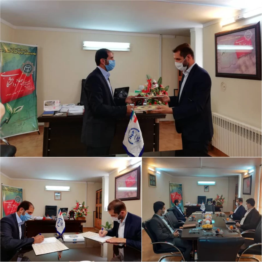 انعقاد تفاهم نامه همکاری دانشگاه فرهنگیان و جهاددانشگاهی استان گلستان
 2