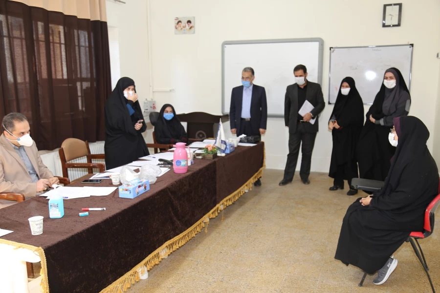 بازدید مسئولین اداره کل آموزش و پرورش از روند برگزاری مصاحبه پذیرفته شدگان چند برابر ظرفیت دانشگاه فرهنگیان پردیس امام خمینی (ره) خواهران گرگان 2