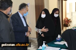 بازدید مسئولین اداره کل آموزش و پرورش از روند برگزاری مصاحبه پذیرفته شدگان چند برابر ظرفیت دانشگاه فرهنگیان پردیس امام خمینی (ره) خواهران گرگان 2