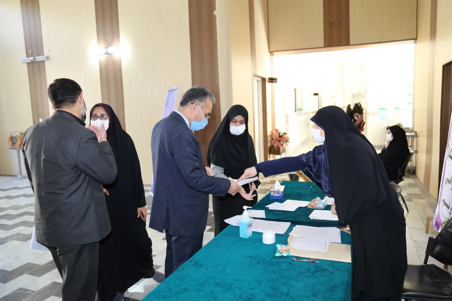 بازدید مسئولین اداره کل آموزش و پرورش از روند برگزاری مصاحبه پذیرفته شدگان چند برابر ظرفیت دانشگاه فرهنگیان پردیس امام خمینی (ره) خواهران گرگان 2