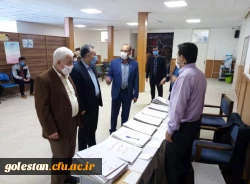 بازدید معاون اداره کل آموزش و پرورش استان از حوزه های برگزاری مصاحبه پذیرفته شدگان چندبرابر ظرفیت پردیس آیت الله خامنه ای گرگان(پسران) 3