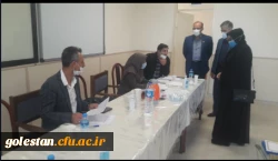 خانم عقیلی، معاون آموزشی اداره کل آموزش و پرورش استان از حوزه برگزاری مصاحبه پذیرفته شدگان چندبرابر ظرفیت پردیس آیت الله خامنه ای گرگان 2