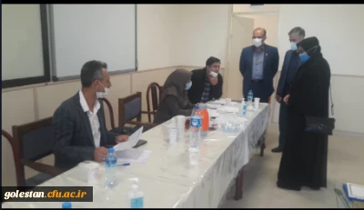 خانم عقیلی، معاون آموزشی اداره کل آموزش و پرورش استان از حوزه برگزاری مصاحبه پذیرفته شدگان چندبرابر ظرفیت پردیس آیت الله خامنه ای گرگان