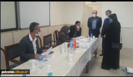 خانم عقیلی، معاون آموزشی اداره کل آموزش و پرورش استان از حوزه برگزاری مصاحبه پذیرفته شدگان چندبرابر ظرفیت پردیس آیت الله خامنه ای گرگان 2