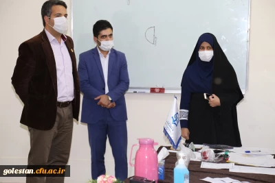 بازدید مسئول نظارت و ارزیابی عملکرد امور پردیس های استان گلستان ، از فرآیند برگزاری مصاحبه پذیرفته شدگان چند برابر ظرفیت پردیس امام خمینی (ره)گرگان