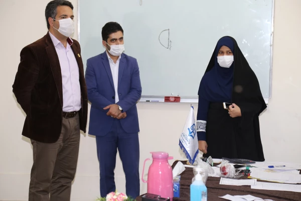 بازدید مسئول نظارت و ارزیابی عملکرد امور پردیس های استان گلستان از فرآیند برگزاری مصاحبه پذیرفته شدگان چند برابر ظرفیت پردیس امام خمینی (ره)گرگان 2