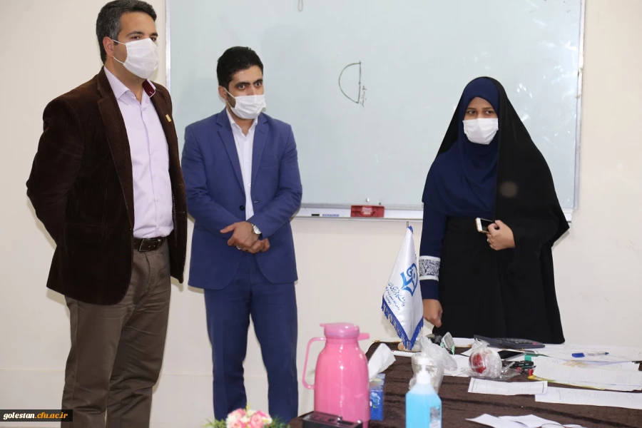 بازدید مسئول نظارت و ارزیابی عملکرد امور پردیس های استان گلستان از فرآیند برگزاری مصاحبه پذیرفته شدگان چند برابر ظرفیت پردیس امام خمینی (ره)گرگان 2