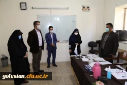 بازدید مسئول نظارت و ارزیابی عملکرد امور پردیس های استان گلستان از فرآیند برگزاری مصاحبه پذیرفته شدگان چند برابر ظرفیت پردیس امام خمینی (ره)گرگان 2