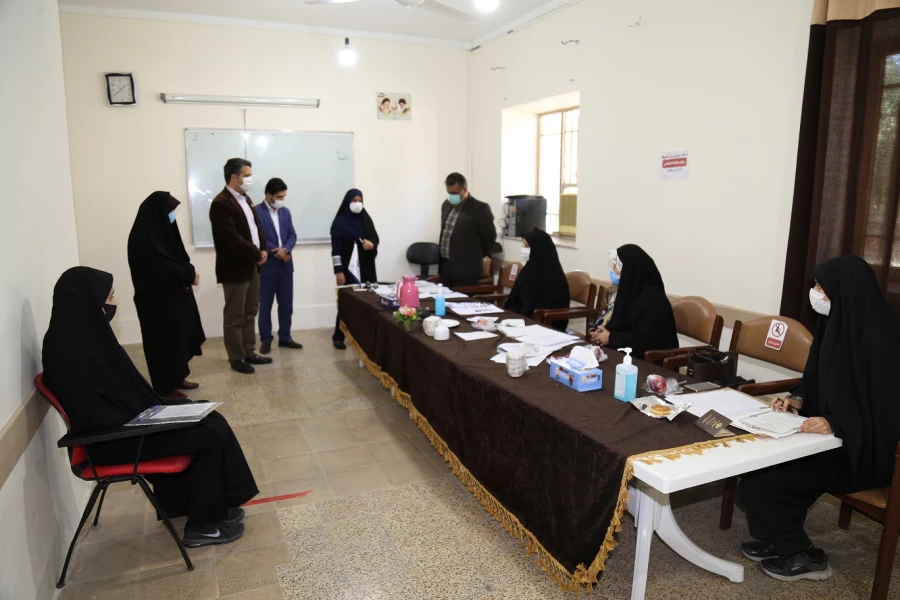 بازدید مسئول نظارت و ارزیابی عملکرد امور پردیس های استان گلستان از فرآیند برگزاری مصاحبه پذیرفته شدگان چند برابر ظرفیت پردیس امام خمینی (ره)گرگان 2