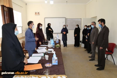 بازدید مدیرکل اداره آموزش و پرورش استان گلستان از روند برگزاری مصاحبه پذیرفته شدگان چند برابر ظرفیت دانشگاه فرهنگیان پردیس امام خمینی (ره)گرگان
