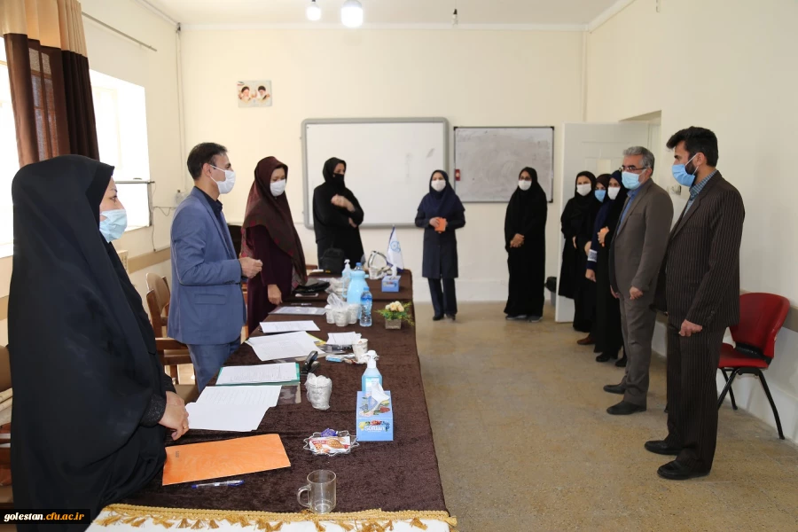 بازدید مدیرکل اداره آموزش و پرورش استان گلستان از روند برگزاری مصاحبه پذیرفته شدگان چند برابر ظرفیت دانشگاه فرهنگیان پردیس امام خمینی (ره)گرگان 2