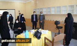 بازدید مدیرکل اداره آموزش و پرورش استان گلستان از روند برگزاری مصاحبه پذیرفته شدگان چند برابر ظرفیت دانشگاه فرهنگیان پردیس امام خمینی (ره)گرگان 2