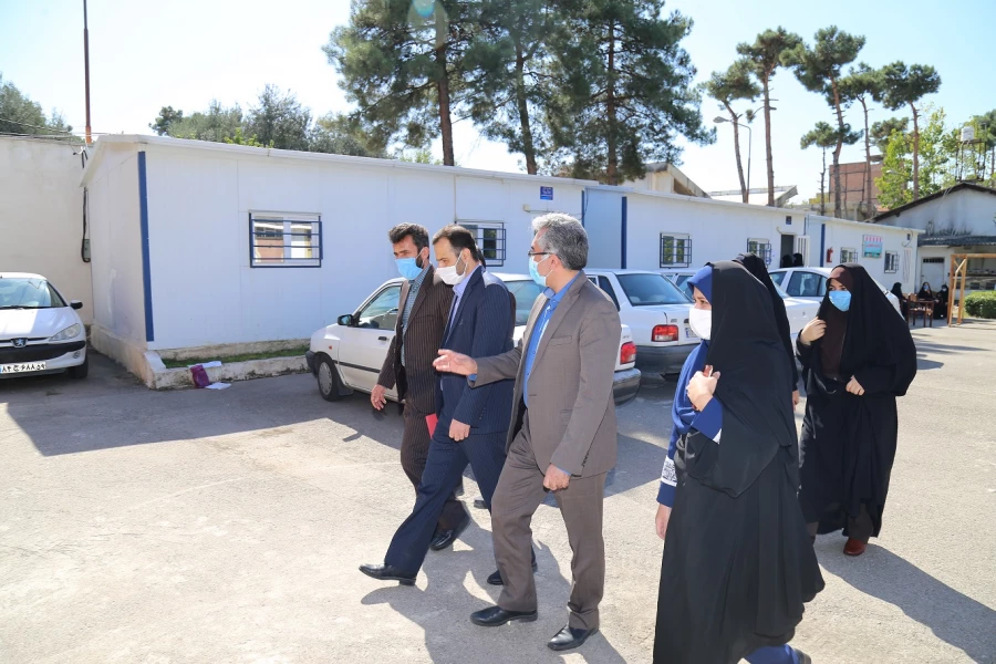 بازدید مدیرکل اداره آموزش و پرورش استان گلستان از روند برگزاری مصاحبه پذیرفته شدگان چند برابر ظرفیت دانشگاه فرهنگیان پردیس امام خمینی (ره)گرگان 2
