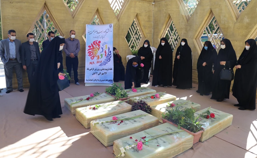 همایش پیاده روی کارکنان و دانشجو معلمان پردیس امام خمینی(ره) گرگان 2