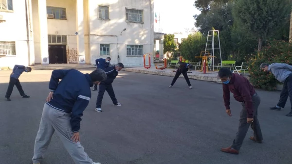 ورزش صبحگاهی همکاران واحد دانشگاهی شهید بهشتی گنبد کاووس 2