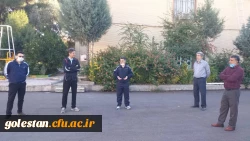 ورزش صبحگاهی همکاران واحد دانشگاهی شهید بهشتی گنبد کاووس 3