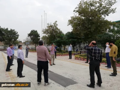 برگزاری برنامه ورزش صبحگاهی به مناسبت گرامیداشت هفته تربیت بدنی