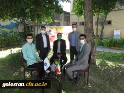 اولین میزگرد دانشجویی واحد دانشگاهی شهید بهشتی گنبد کاووس با حضور جناب آقای احمد صفرخانی مدرس دانشگاه و مسئول تربیت بدنی آموزش و پرورش این شهر و  دو نفر از دانشجو معلمان این مجموعه بصورت مجازی و همراه با پرسش وپاسخ برگزار شد. 2