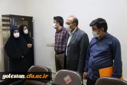 بازدید سرپرست دانشگاه فرهنگیان استان گلستان  از روند برگزاری انتخابات شورای صنفی به صورت《 مجازی》از پردیس امام خمینی(ره) گرگان 2
