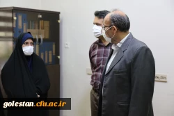 بازدید سرپرست دانشگاه فرهنگیان استان گلستان  از روند برگزاری انتخابات شورای صنفی به صورت《 مجازی》از پردیس امام خمینی(ره) گرگان 2
