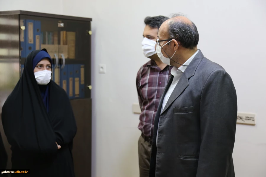 بازدید سرپرست دانشگاه فرهنگیان استان گلستان  از روند برگزاری انتخابات شورای صنفی به صورت《 مجازی》از پردیس امام خمینی(ره) گرگان 2