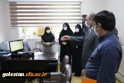 بازدید سرپرست دانشگاه فرهنگیان استان گلستان  از روند برگزاری انتخابات شورای صنفی به صورت《 مجازی》از پردیس امام خمینی(ره) گرگان 2