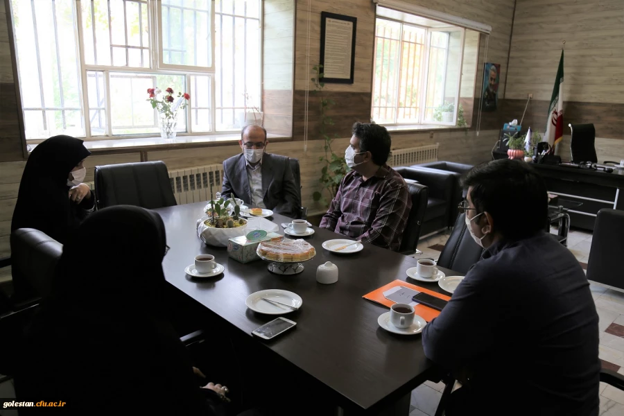 بازدید سرپرست دانشگاه فرهنگیان استان گلستان  از روند برگزاری انتخابات شورای صنفی به صورت《 مجازی》از پردیس امام خمینی(ره) گرگان 2