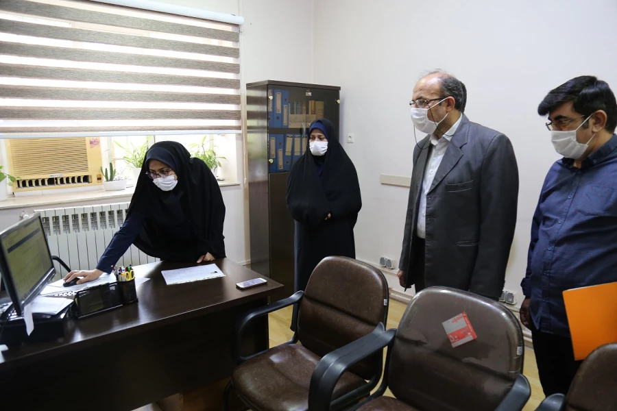 بازدید سرپرست دانشگاه فرهنگیان استان گلستان  از روند برگزاری انتخابات شورای صنفی به صورت《 مجازی》از پردیس امام خمینی(ره) گرگان 2