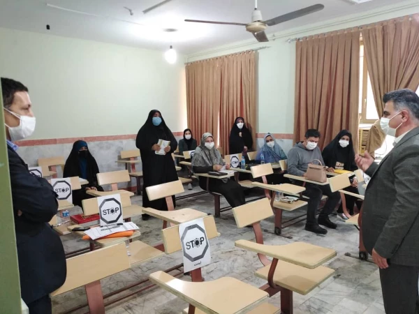 بازدید سرپرست واحد دانشگاهی شهید بهشتی گنبد کاووس از کارگاه قرآنی مربیان دارالقرآن باحضور آقای شکری معاون دارالقرآن های کشور 2