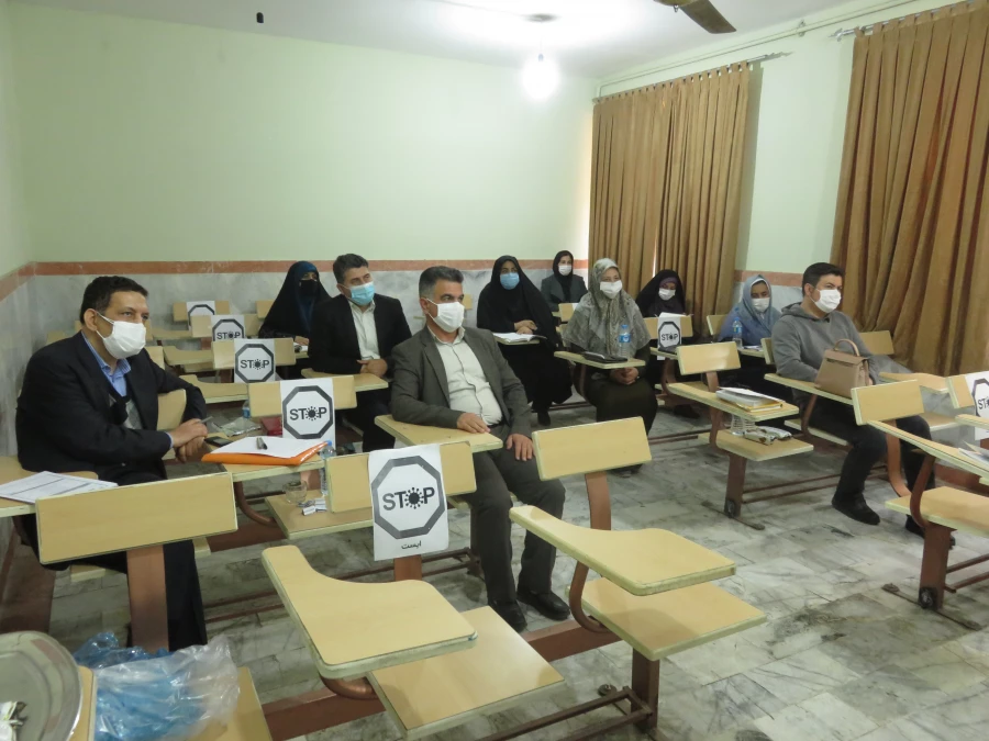 بازدید سرپرست واحد دانشگاهی شهید بهشتی گنبد کاووس از کارگاه قرآنی مربیان دارالقرآن باحضور آقای شکری معاون دارالقرآن های کشور 3