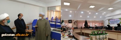 به مناسبت هفته وحدت صورت پذیرفت:

دیدار سرپرست مدیریت امور پردیس های گلستان با رئیس دانشگاه جامعه المصطفی العالمیه