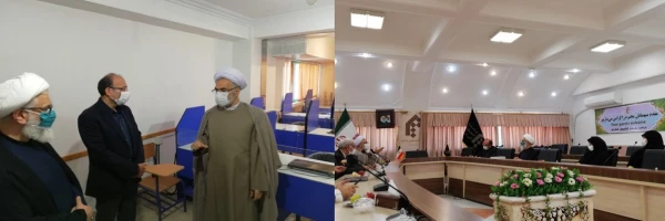 دیدار سرپرست مدیریت امور پردیس های گلستان با رئیس دانشگاه جامعه المصطفی العالمیه 2