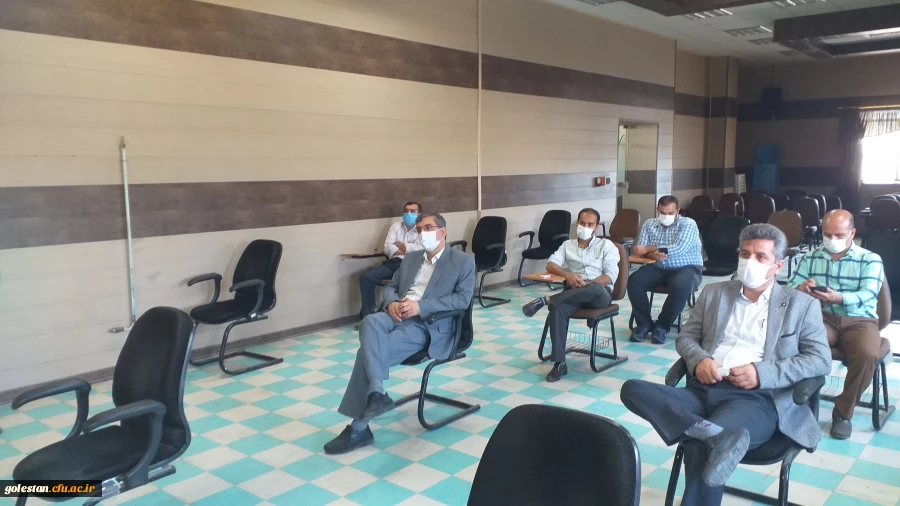 جلسه شورای اداری واحد شهید بهشتی گنبد کاووس  3