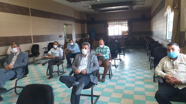 جلسه شورای اداری واحد شهید بهشتی گنبد کاووس  4