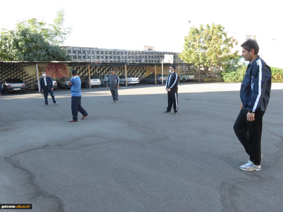 برنامه ورزش صبحگاهی و فعالیت های ورزشی کارکنان واحد دانشگاهی شهید بهشتی گنبد کاووس  2