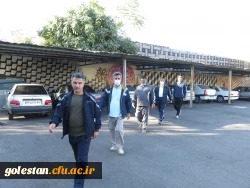 برنامه ورزش صبحگاهی و فعالیت های ورزشی کارکنان واحد دانشگاهی شهید بهشتی گنبد کاووس  5