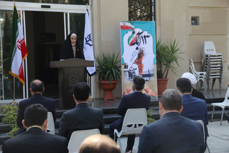 مراسم یوم الله ۱۳ آبان روز ملی مبارزه با استکبار جهانی  در پردیس امام خمینی (ره) گرگان برگزار شد. 2