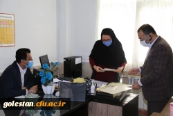 بازدید معاونت آموزشی فرهنگی و پژوهشی پردیس امام خمینی (ره)گرگان از مدارس مجری طرح کارورزی دخترانه موحدی وشاهد. 2