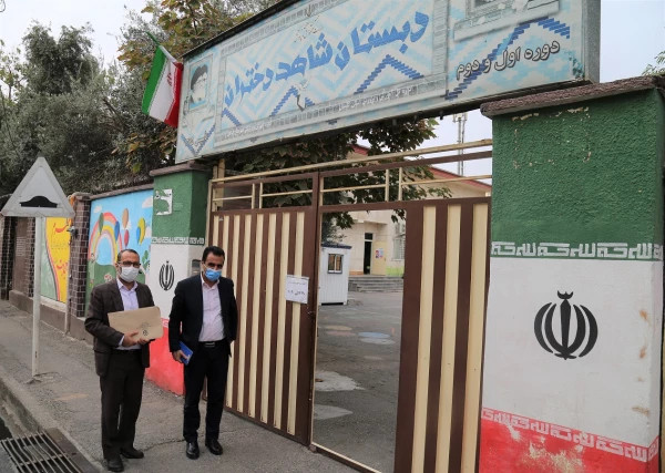 بازدید معاونت آموزشی فرهنگی و پژوهشی پردیس امام خمینی (ره)گرگان از مدارس مجری طرح کارورزی دخترانه موحدی وشاهد. 2