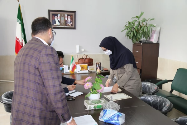 بازدید معاونت آموزشی فرهنگی و پژوهشی پردیس امام خمینی (ره)گرگان از مدارس مجری طرح کارورزی دخترانه موحدی وشاهد. 2